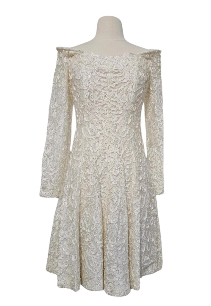 Vintage Carmen Marc Valvo Beaded Evening/Wedding Dress/NWT - Feature Image
