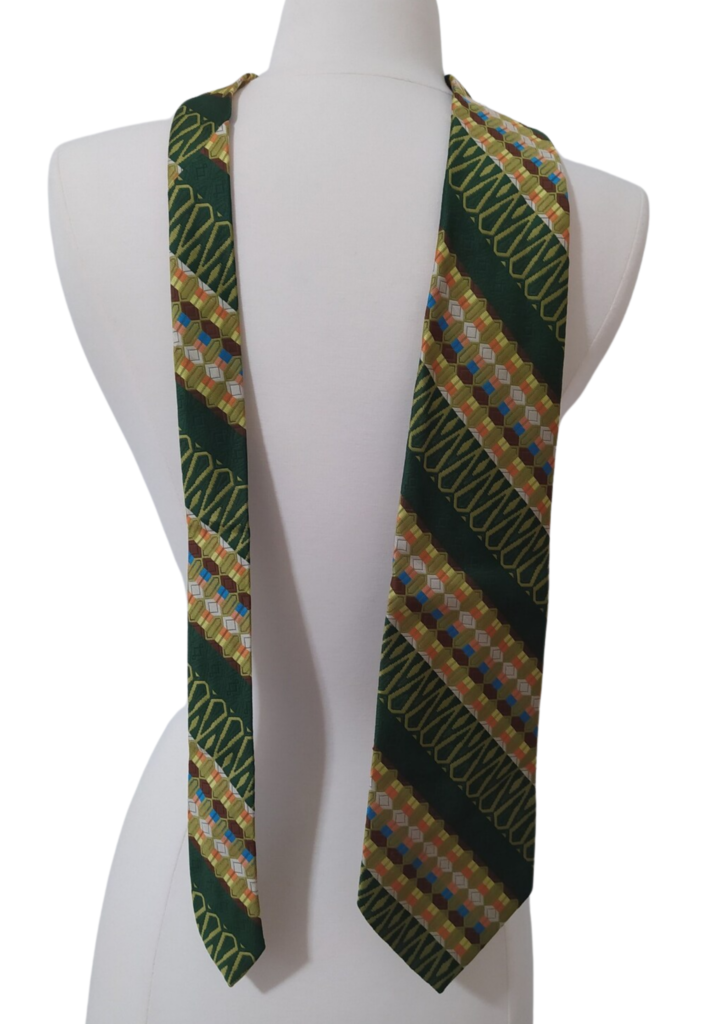 Vintage Men's Multi-Colored Necktie - Feature Image